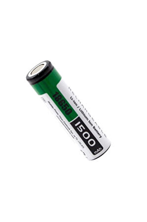 18650 3.7v 1500mah Şarj Edilebilir Li-ion Pil - 3C