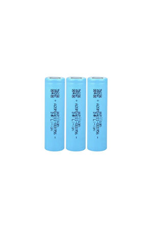 Aspilsan INR18650A28 - 3.7V 2800 mAh Li-ion Şarjlı Pil - 25A 3 Lü Paket