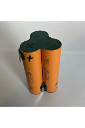 12V Üçgen Matkap Pili 3500MAH 3S Li-Ion Şarjlı Pil Grubu INR18650-35HE 10A
