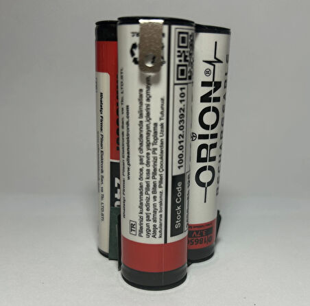 Orion 2450mAh 12V 8C 19.6A Yüksek Akım Desteli - Güçlü Üçgen Matkap Pili 3s Li-Ion Şarjlı Pil Grubu