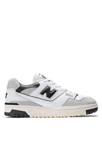 New Balance 550 BB550GWB-NB Lifestyle Men Shoes Beyaz - Siyah Deri Erkek Lifestyle Ayakkabı