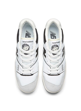 New Balance 550 BB550GWB-NB Lifestyle Men Shoes Beyaz - Siyah Deri Erkek Lifestyle Ayakkabı