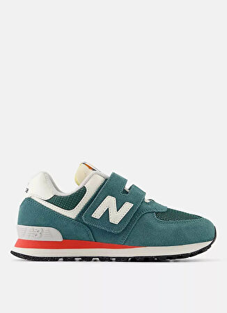 New Balance Yeşil Erkek Çocuk Yürüyüş Ayakkabısı 574 PV574VPG-NB Lifestyle Shoes