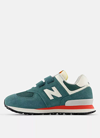 New Balance Yeşil Erkek Çocuk Yürüyüş Ayakkabısı 574 PV574VPG-NB Lifestyle Shoes