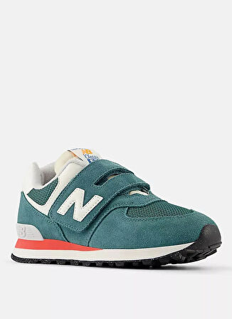 New Balance Yeşil Erkek Çocuk Yürüyüş Ayakkabısı 574 PV574VPG-NB Lifestyle Shoes