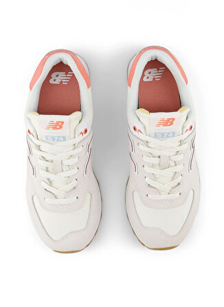 New Balance 574 WL574IPK-Lifestyle Women Shoes Bej - Pembe Kadın Lifestyle Ayakkabı
