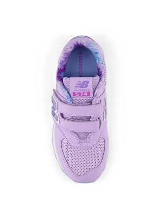 New Balance Mor Kız Çocuk Yürüyüş Ayakkabısı 574 PV574KT-NB Lifestyle Pre-School