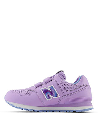New Balance Mor Kız Çocuk Yürüyüş Ayakkabısı 574 PV574KT-NB Lifestyle Pre-School