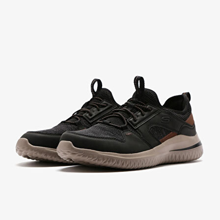 Erkek Sneaker ( Günlük) 210797 BLK Skechers DELSON 3.0 Black/Charcoal