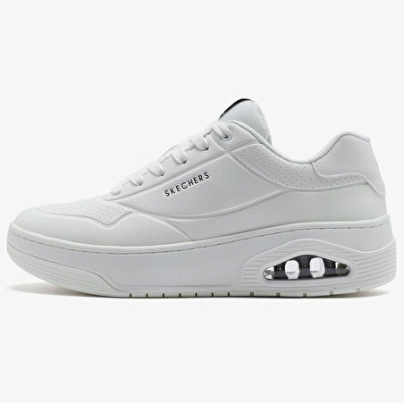 Skechers  UNO COURT Erkek Beyaz Spor Ayakkabı 183145-WHT