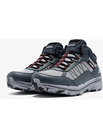 Skechers Go Run Trail Altitude 2.0 - Splashproof Erkek Gri Outdoor Bot 220759 Gry
