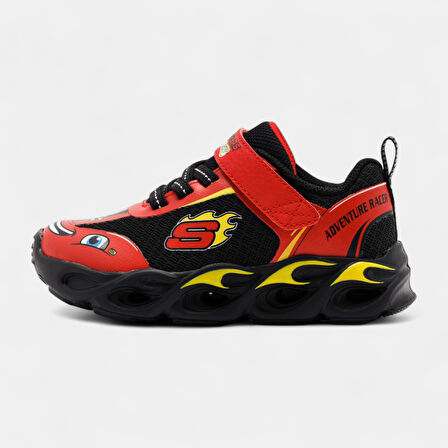 Skechers THERMO-FLASH - WHEEL BUDDİES 402306NRDBK Çocuk Spor Ayakkabı