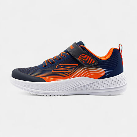 Skechers MİCROSPEC ADVANCE 403926LNVOR Çocuk Spor Ayakkabı