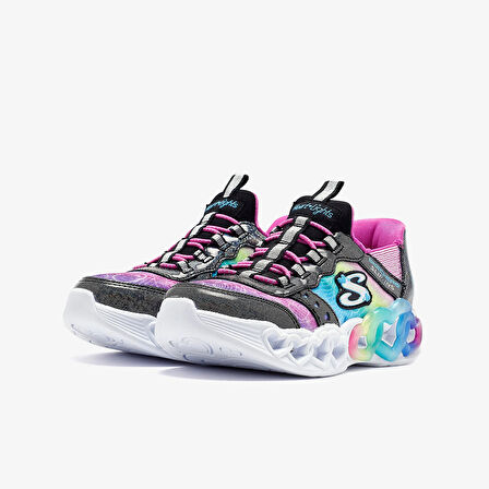 Kız Çocuk - Genç Sneaker ( Günlük) 303755L BKMT Skechers INFINITE HEART LIGHTS-ETERNAL SHIMMER Black/Multi