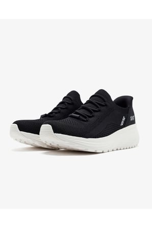 Bobs Sparrow 2.0 - Lucky Run Kadın Siyah Spor Ayakkabı 117620 Blk