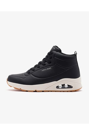 UNO - STAND HİGH Erkek Siyah Sneakers 183009 BLK