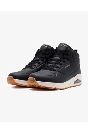UNO - STAND HİGH Erkek Siyah Sneakers 183009 BLK