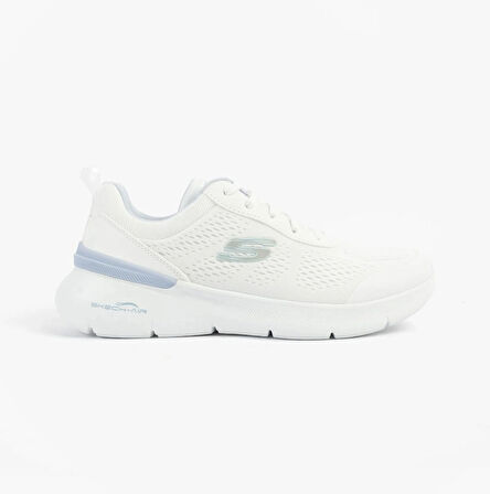 Skechers SKECH-AIR DYNAMIGHT 2.0 - Kadın Spor Ayakkabı Beyaz/Açık Mavi 150370/WLB