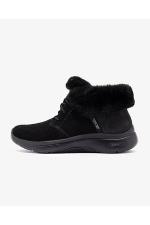 GO WALK ARCH FİT 2.0 BOOT - COZY REREAT Kadın Siyah Kar Botu 144570 BBK