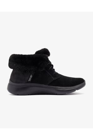 GO WALK ARCH FİT 2.0 BOOT - COZY REREAT Kadın Siyah Kar Botu 144570 BBK