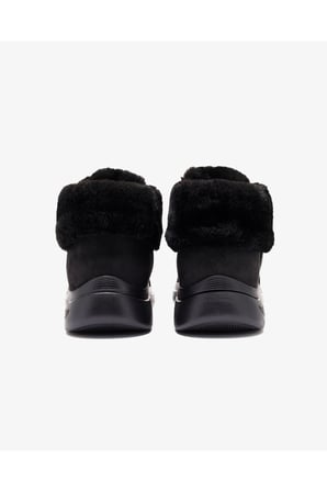GO WALK ARCH FİT 2.0 BOOT - COZY REREAT Kadın Siyah Kar Botu 144570 BBK