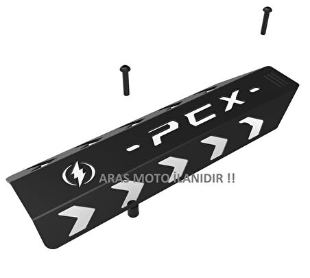 Honda Pcx 125 -150 Egzoz Koruma Sacı Lazer Kesim 2014-2017 Uyumlu -Arasmoto