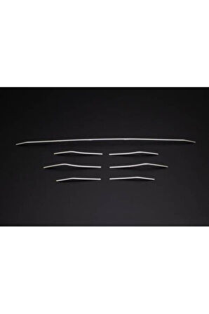 Renault Megane 4 Sedan Krom Ön Tampon Çıtası 2016-2021 7 Prç