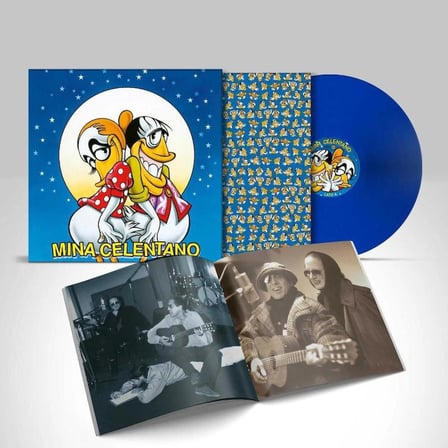 Mina, Adriano Celentano - Mina Celentano (Blue Vinyl) - Plak