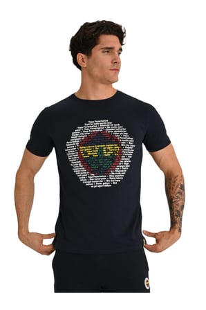 Fenerbahçe ERKEK TRIBUN MARŞ LOGO T-shirt UV Kutu Hediyeli