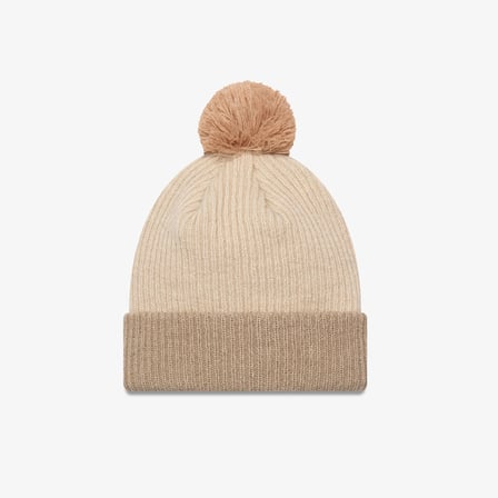 New Era Block Pom Unisex Kahverengi Bere