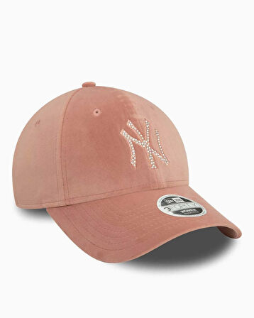 New Era Velour Diamente 940 Forty NY Şapka