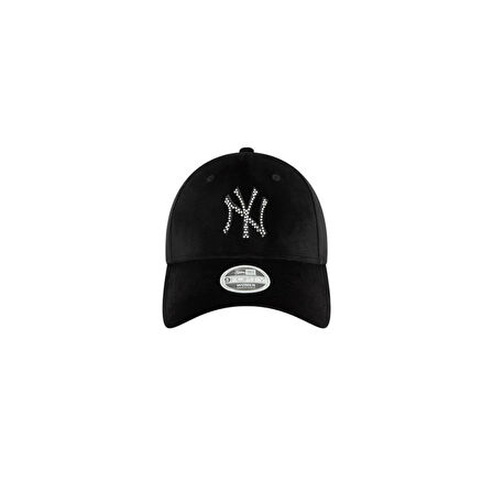 New Era Wmns Velour Diamante 9Forty Neyyan  Siyah Kadın Şapka