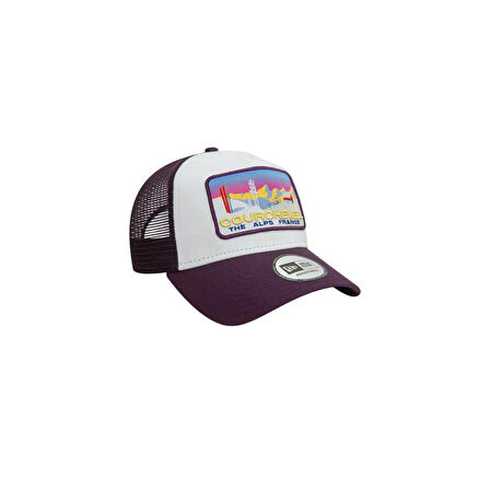 New Era Ski Patch Trucker   Mor Unisex Şapka