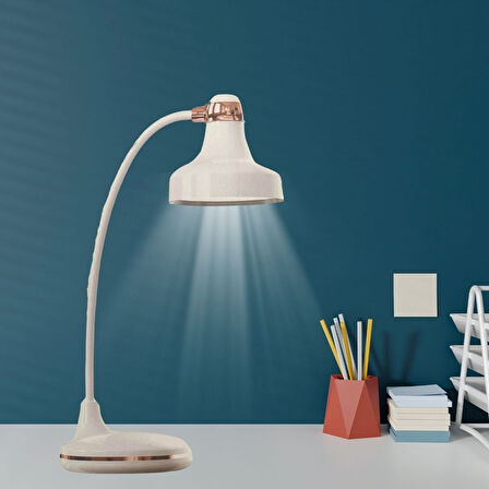 celikavm® Dokunmatik 3 Farklı LED Işıklı Çalışma Masası Üstü Lamba