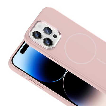 Gpack iPhone 14 Pro Max uyumlu Kılıf Edi Silikon M-Safe Şarj Özellikli
