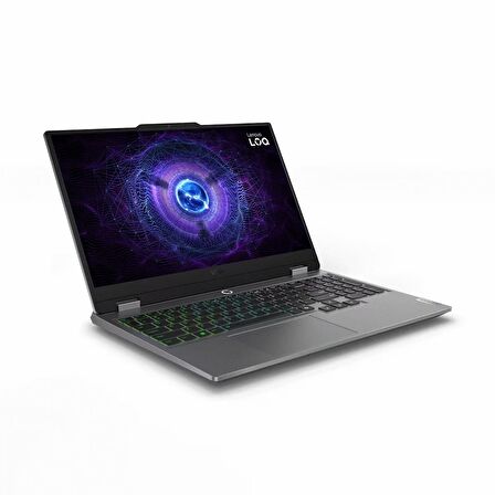 Lenovo LOQ 15IRX9 Intel Core i7-13650HX 8GB 1TB SSD 6GB GeForce RTX 3050 95W 15,6" FHD Freedos Taşınabilir Dizüstü Bilgisayar 83DV00HSTR