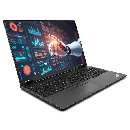 Lenovo ThinkPad P16 21KX003BTX Ultra7 155H 32GB 1TBSSD RTX1000 16" FHD+ W11P Dizüstü İş İstasyonu