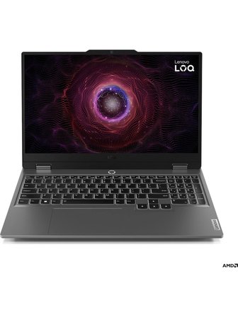 Lenovo LOQ AMD Ryzen 7 7435HS 24GB 512GB SSD RTX4060 Freedos 15.6" FHD Taşınabilir Bilgisayar 83JC00E7TR