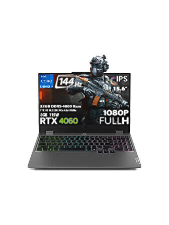Lenovo LOQ 15IRX9 Intel Core i7-13650HX 32GB 1TB SSD 8GB RTX 4060 15.6" FHD IPS Freedos 83DV00WTTR