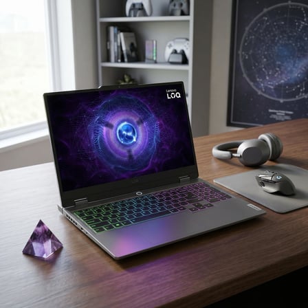 Lenovo LOQ Gaming Notebook i5-12600HX 24GB RAM 1TB SSD RTX3050 6GB 15.6" FHD 144Hz IPS FreeDOS 83GS00P8TR ATL49 +Mouse