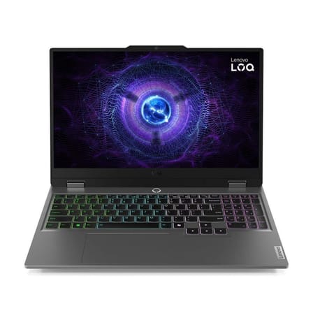 Lenovo LOQ Gaming Notebook i5-12600HX 64GB RAM 2TB SSD RTX3050 6GB 15.6" FHD 144Hz IPS FreeDOS 83GS00P8TR ATL83 +Çanta