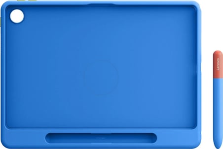 Lenovo Tab + Tab K10 Gen 2 (Zaeh, Zaej, Zaek, Zael - TB311FU, TB311XU) Uyumlu Play Suite Kalem + Tablet Kılıfı Mavi ZG38C07051