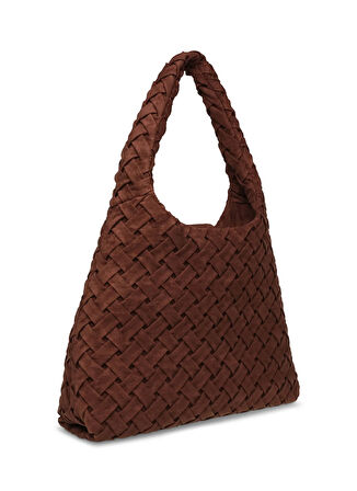 Steve Madden Polyester + Poliüretan Kahve Kadın Hobo Çanta BRHIANON