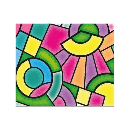 5001 KumT Cam Vitray - Glass Painting / +6 yaş