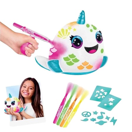 S00045573 SUN CNL HOBİ SET AIRBRUSH PELUŞ FOOD TASTIC SQUISHY