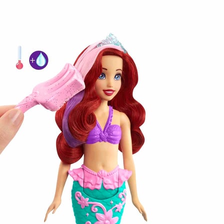 HLW00 Disney Prensesleri Muhteşem Renk Değiştiren lı Deniz Kızı