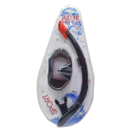 Dalış Maskesi ve Snorkel Yetişkin - 517-SARI - 1 ADET