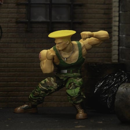 9334689314R00 Street Fighter II Guile 6 Figure