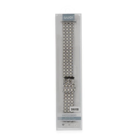 Watch 42mm Karo Motif Kordon (saat Değildir) - Lila
