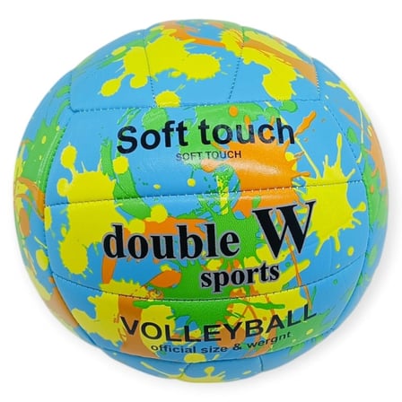Voleybol Topu Sprey Desenli Touch Dikişli 280 gr - Mi - 1 ADET